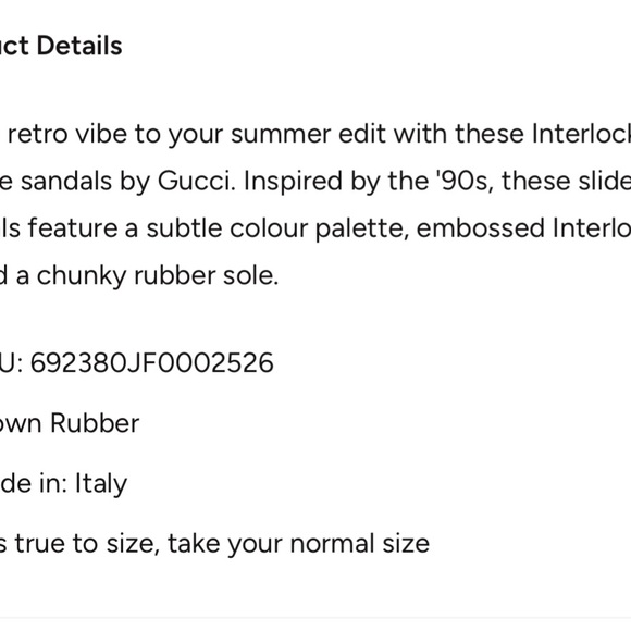 Gucci Interlocking G slide
Style 692380 JF00 2526 - Picture 10 of 10